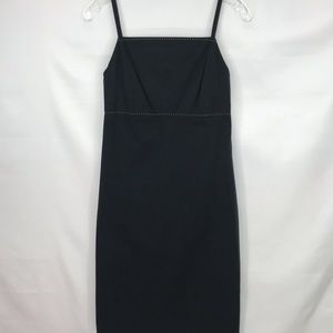 346 Brooks Brothers A Line Black Dress Size 4